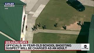 LIVE Casualties reported in shooting at Georgia high school and suspect in custody [upl. by Nalyak]