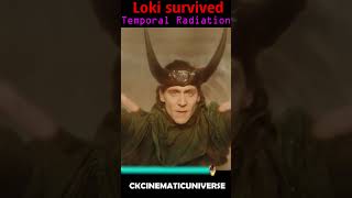 How Loki Survived Temporal Radiation loki shorts ckcinematicuniverse mcushorts [upl. by Delora]