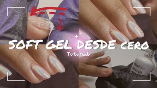 soft gel desde cero 😱😱 con y sin torno [upl. by Ailimac]