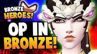 These Heroes are OP in BRONZE  Overwatch Bronze Heroes [upl. by Spalding]