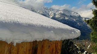 Erster Schnee in Garmisch  Partenkirchen [upl. by Attennhoj]