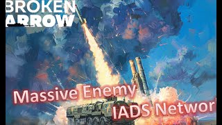 Massive Enemy IADS Network l Broken Arrow Multiplayer Gameplay [upl. by Rocky]