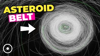 How Crowded Is The Asteroid Belt Really [upl. by Leasia]