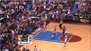 Just a Routine Chauncey Billups Dunk 2004 Finals [upl. by Alleda]