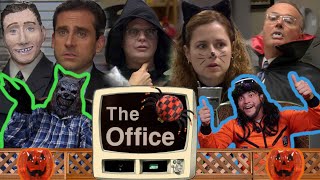 HALLOWEEN  Neighbors React to The Office S2E5  FIRST TIME REACTION [upl. by Amieva]