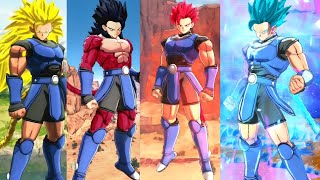 All Transformation Cutscenes of ShallotDragon Ball Legends [upl. by Terzas582]