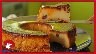 Como Hacer BUDÍN de PAN PERUANO casero  Receta FACIL de BUDIN CASERO con CARAMELO [upl. by Imis]