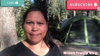 First Family Camping 2022  Rancheria CampgroundHuntington LakeCalifornia [upl. by Sirrad]