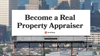 Earn Your Real Estate Appraiser License  The CE Shop [upl. by Akimed265]