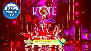 IZONE  La vie en Rose  아이즈원  라비앙로즈 Music Bank  20181123 [upl. by Ayela208]