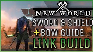 Link SnS Bow Build Guide Season 4  New World PvP [upl. by Sualokin]