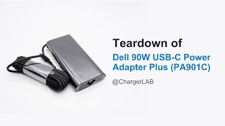 Teardown of Dell 90W USBC GaN Power Adapter Plus PA901C [upl. by Lissa322]