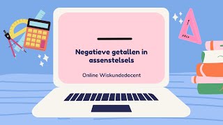 VMBO Negatieve getallen in assenstelsels 13e ed [upl. by Kassi]