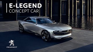 Peugeot eLEGEND I Concept Car [upl. by Rollecnahc]