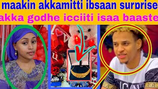 Maakiin akkamitti ibsaan surprise akka godhe icciitii san ifa baafte😱 [upl. by Siramay]