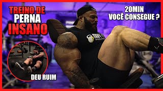 SURREAL O TREINO DE PERNA MAIS INSANO QUE VOCÊ JÁ VIU  QUADRICEPS E POSTERIOR DE COXA COMPLETO [upl. by Annig288]