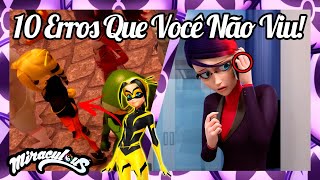 10 ERROS QUE VOCÊ NÃO VIU em Miraculous Final da 4ª temporada 3 🎬💍 [upl. by Fenton]