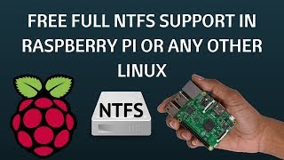 How to get full read and write support for NFTS drives in Raspberry Pi Linux [upl. by Anagrom]