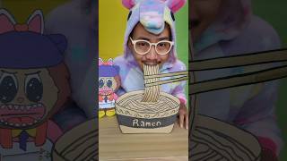 WHAT DO YOU NEED FOR CARDBOARD RAMEN！asmr [upl. by Okoyik]