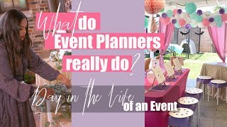 What do Event Planners Do  Event Planner Day in the Life ll Miss Event Planner [upl. by Eloc]