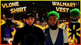 NEW NBA2K21 WALMART VEST AND VLONE CUSTOM SHIRT CUSTOM SHIRTS AT ANY REP LINKS IN DESC [upl. by Iveel]