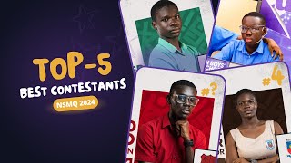 Top 5 best contestants in NSMQ 2024 [upl. by Ater162]