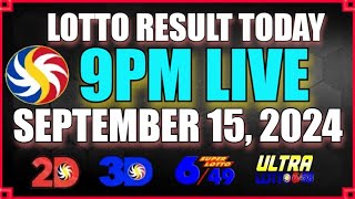 Lotto Result Today September 15 2024 9pm  Ez2 Swertres [upl. by Iams797]