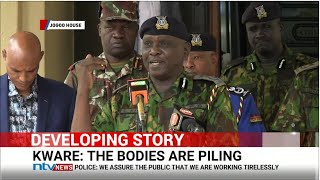 quotWe recovered eight bodiesquot Police issue official statement on Kware dumpsite bodies in Nairobi [upl. by Evered]