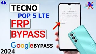 Tecno POP 5 LTE FRP Bypass Android 11  Tecno BD4i Google Account Lock Remove  Without Pc [upl. by Anelat272]