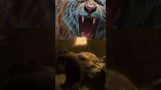 Bornean Tiger vs Amphicyion Ingens paleontology prehistoric cenozoic tiger viral fyp shorts [upl. by Ranchod191]