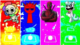 Dandy World Coffin 🆚 Incredibox Sprunki coffin 🆚 Deadpool Coffin 🆚 Crafty Corn 🎶 Who is Best [upl. by Gnirol493]