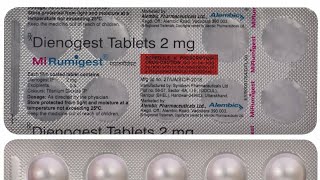 Mi Rumigest Tablet uses in Hindi mirumigest tablet in Hindi Dienogest 2mg Tablet [upl. by Assenab]