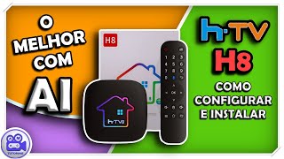 HTV H8  TV Box Mais Completa do Mercado  TV Box Mais Procurada no Brasil  Melhor TV BOX do Mundo [upl. by Ehav926]