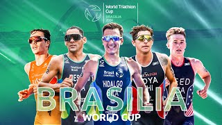 2024 World Triathlon Cup Brasilia  MEN [upl. by Marozas562]