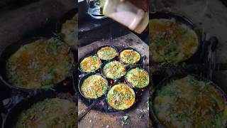 bihari style egg pouch  egg poach street food  street Food India [upl. by Etnasa]