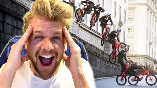 Skater Reacts to Wibmers Law  INSANE MTB Tricks [upl. by Issim575]