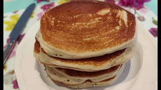 Pancakes sans gluten épais super moelleux et sans beurre [upl. by Kenton]