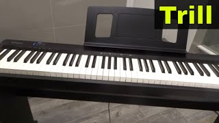 How To Trill On A PianoEasiest TutorialStep By Step [upl. by Hound]