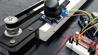 Control a Stepper Motor using an Arduino a Joystick and the Easy Driver  Tutorial [upl. by Odnalo277]