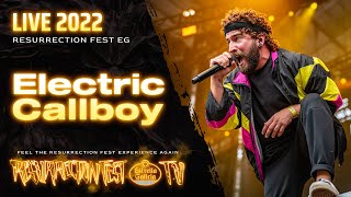 ELECTRIC CALLBOY  Live at Resurrection Fest EG 2022 Full Show [upl. by Eicyaj]