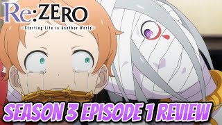 Oh so this how it starts… Back for more Pain Re Zero Season 3 Episode 1 Review [upl. by Eldon]