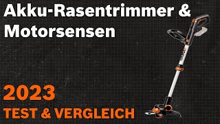 TOP 7 Die besten Akku Rasentrimmer amp Motorsensen Test amp Vergleich 2023 Deutsch [upl. by Jeannie518]