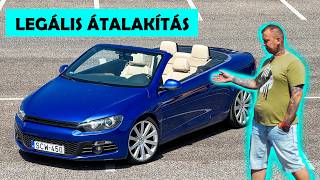 quotAZT MONDTÁK LEHETETLENquot 😎 Átalakított EOS 🚗 Teljes Scirocco front csere [upl. by Jacklin]