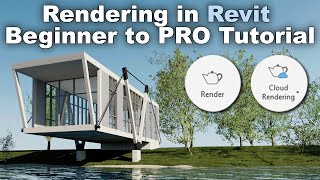 Rendering in Revit Beginner to PRO Revit Tutorial [upl. by Aciram]