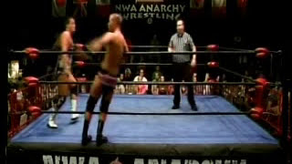 Ace Rockwell vs Shaun Tempers 62511 NWA North American Title Anarchy Wrestling [upl. by Hedwiga]