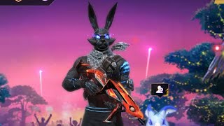 Black Bunny Bundle  Free Fire Gameplay [upl. by Enyamart]