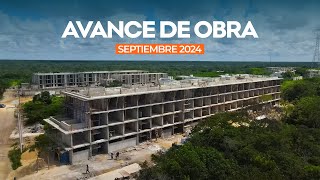 Avance de Obra Rosenda Temozón  Septiembre 2024 [upl. by Hach385]