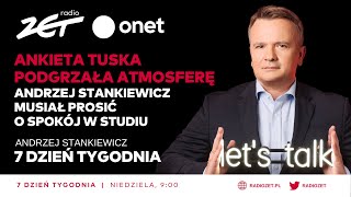 Ankieta Tuska podgrzała atmosferę Andrzej Stankiewicz musiał prosić o spokój w studiu [upl. by Hsina]