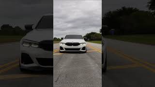 STAGE 2 M340i DOWNSHIFTS WITH INTAKE FLUTTER NOISE‼️🔥 viral automobile mpower bmw [upl. by Tychonn]