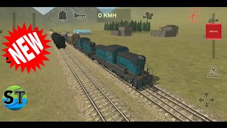 Train and rail yard simulator 1  Coupling Cars GamePlay [upl. by Edva120]